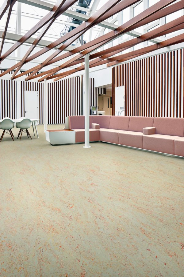 Marmoleum Splash Sheet Flooring Fruit Punch - Image 2